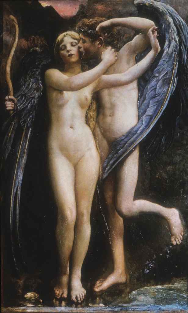 Annie Louise Swynnerton - Amore e Psiche 1891
